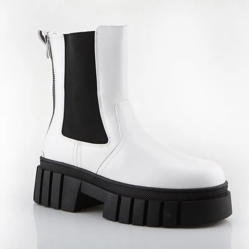 Chunky Ankle Boots Womens